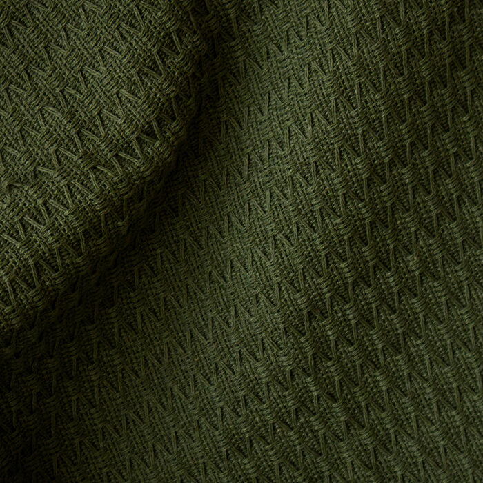 Manta Sofá de Algodão Mell Verde 1,30x1,80 - Imagem 2