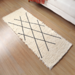 Tapete Passadeira de Algodão Lines Artesanal 0,50x1,40