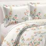 Kit Cobre Leito Colcha 3 Peças Bouti Queen Jasmine Nina